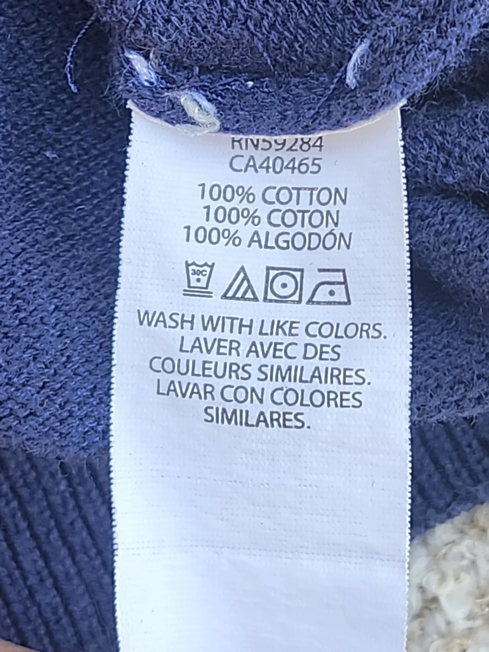 The Children's Place Navy Button-Front Girls' Cardigan